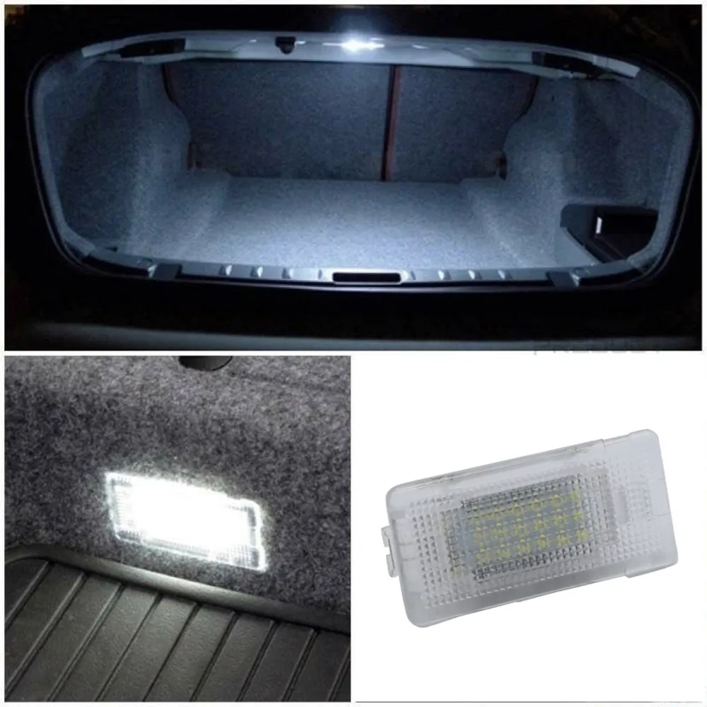 Luz LED Blanca 6000K Para Maletero Trasero De BMW E36, E39, E46, E60, E90, E92, Fácil Instalación, 24 SMD