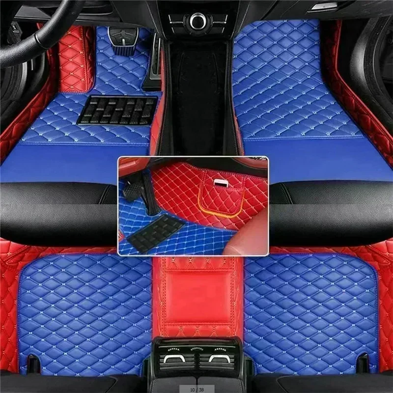 Blue red