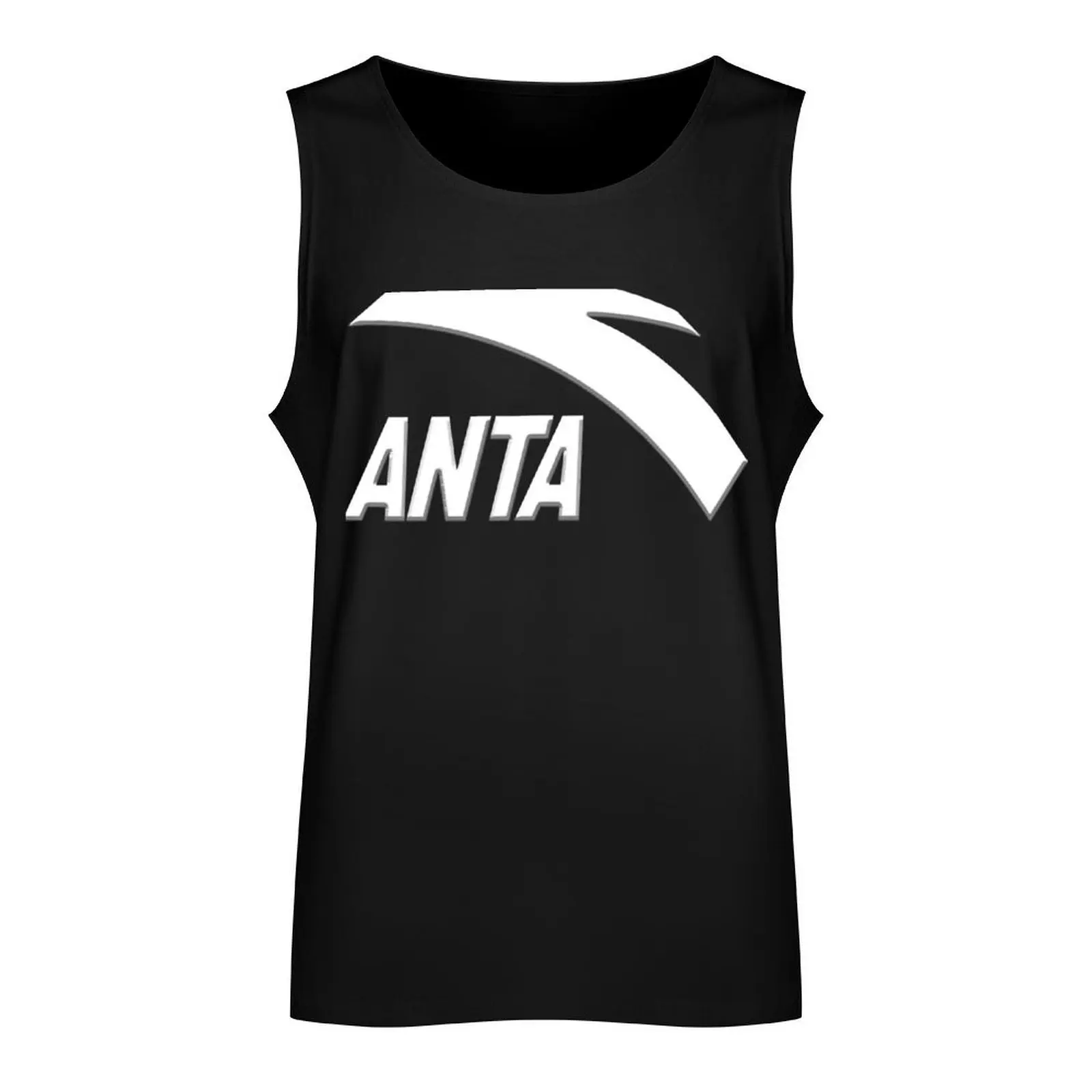Awesome Anta Logo Tank Top Men's vest basketball clothing Men gym