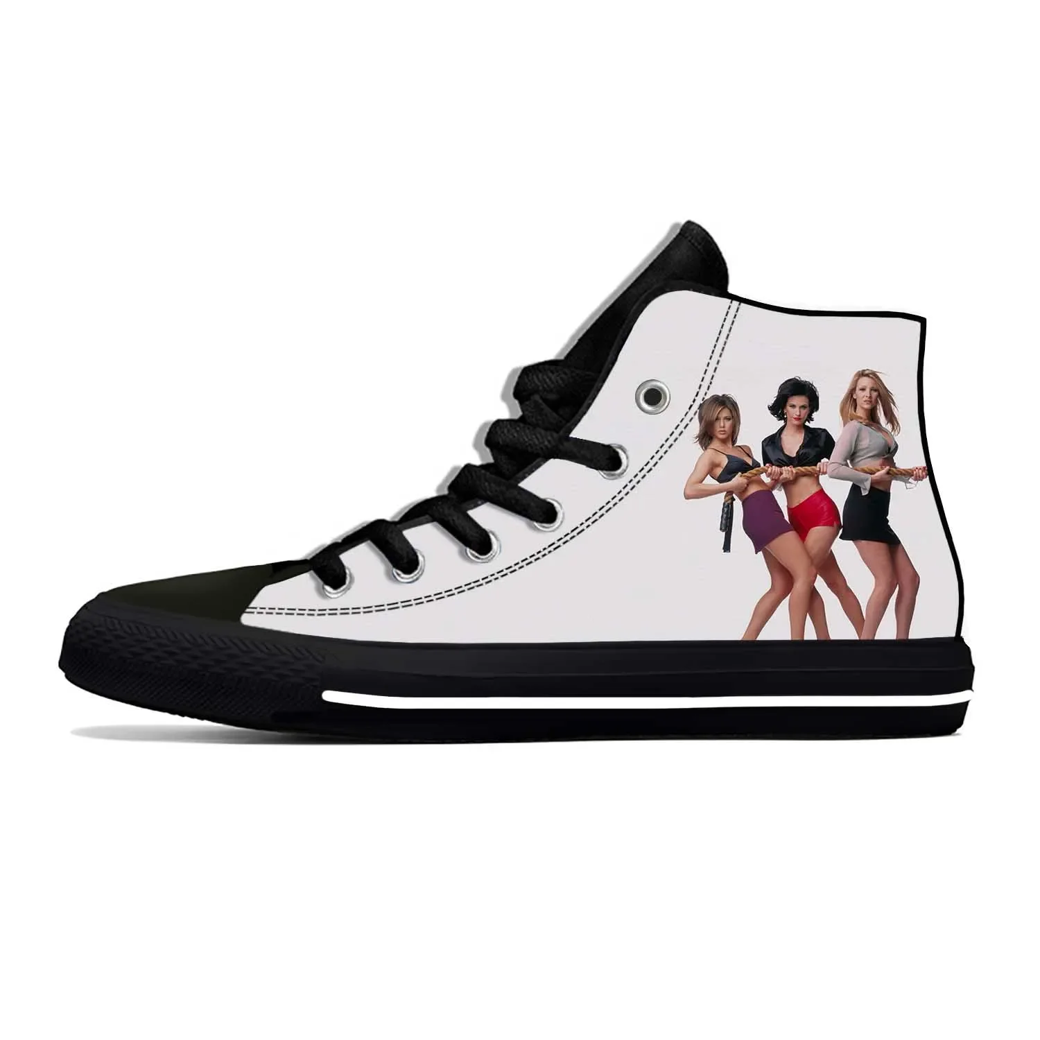 Friends Tv Show Movie Anime Cartoon Fashion Funny Casual Cloth Shoes High Top Lightweight Breathable 3D Print Men Women Sneakers
