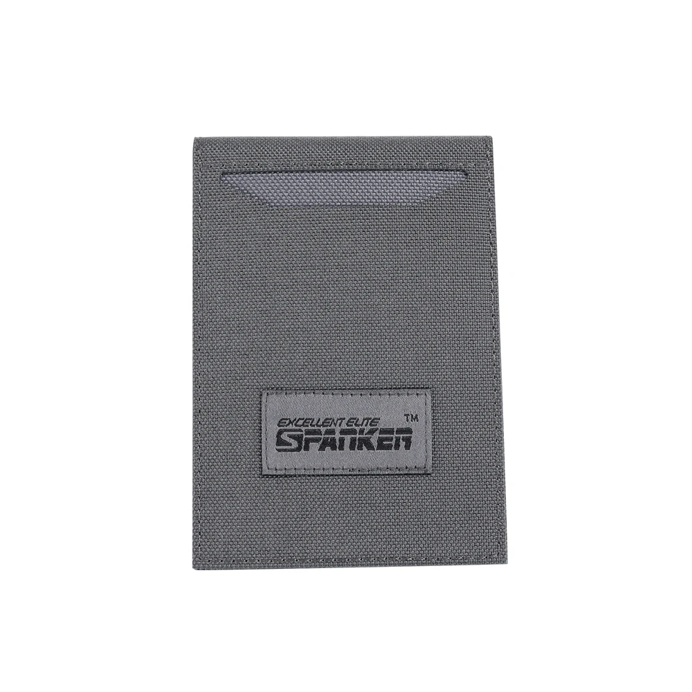 Tactical ID Credit Card Holder Back Pouch Mini Wallets Pocket Pocket Case Protective Cover Foldable for Men and Women