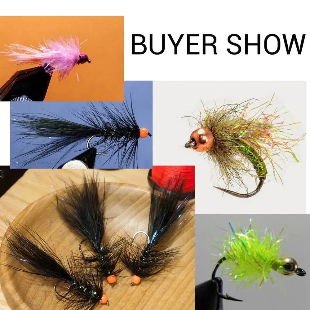 25Pcs/lot Nice-Designed Slotted Tungsten Beads Fly Tying Beads Tungsten 2.5mm/3.0mm/3.5mm/4.0mm Fly Tying Material