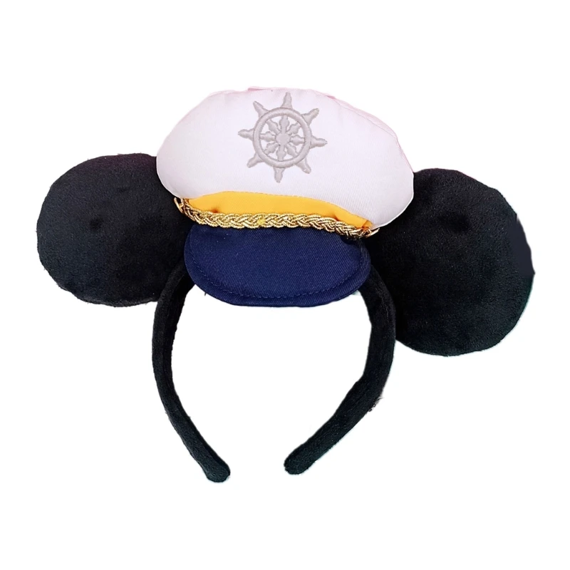 

Cartoon Hat Hair Hoop Carnival Navy Type Hair Holder Party Headwear