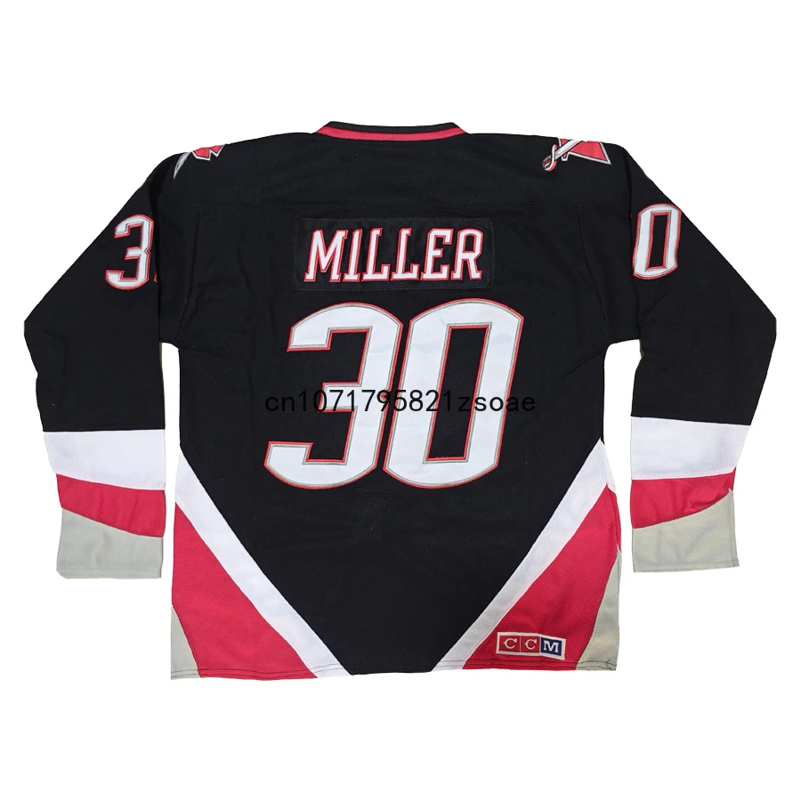 라이언 밀러 저지 아메리카 버팔로 레트로 아이스 하키 유니폼 39 Dominik Hasek 저지 26 Thomas Vanek 저지 All Stitch Us M-3XL
