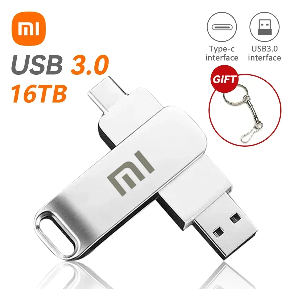 

USB-флеш-накопитель Xiaomi, металлический, 16 Тб