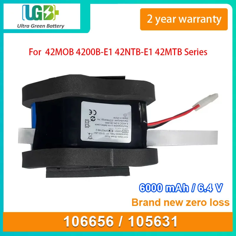

UGB новый аккумулятор 106656 105631 для 42MOB 4200B-E1 42NTB-E1 42MTB 6000mAh 6,4 V 38.4Wh