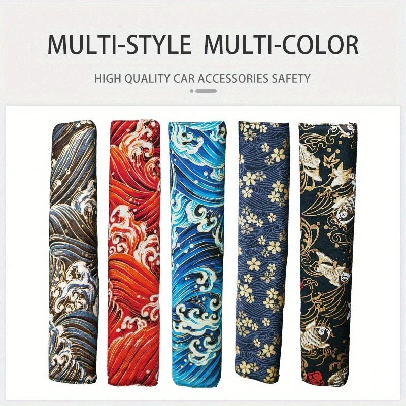Enhanced Car Seat Belt Cover - Universal Auto Shoulder Pad Safety Protector Cushion for Interior Comfort