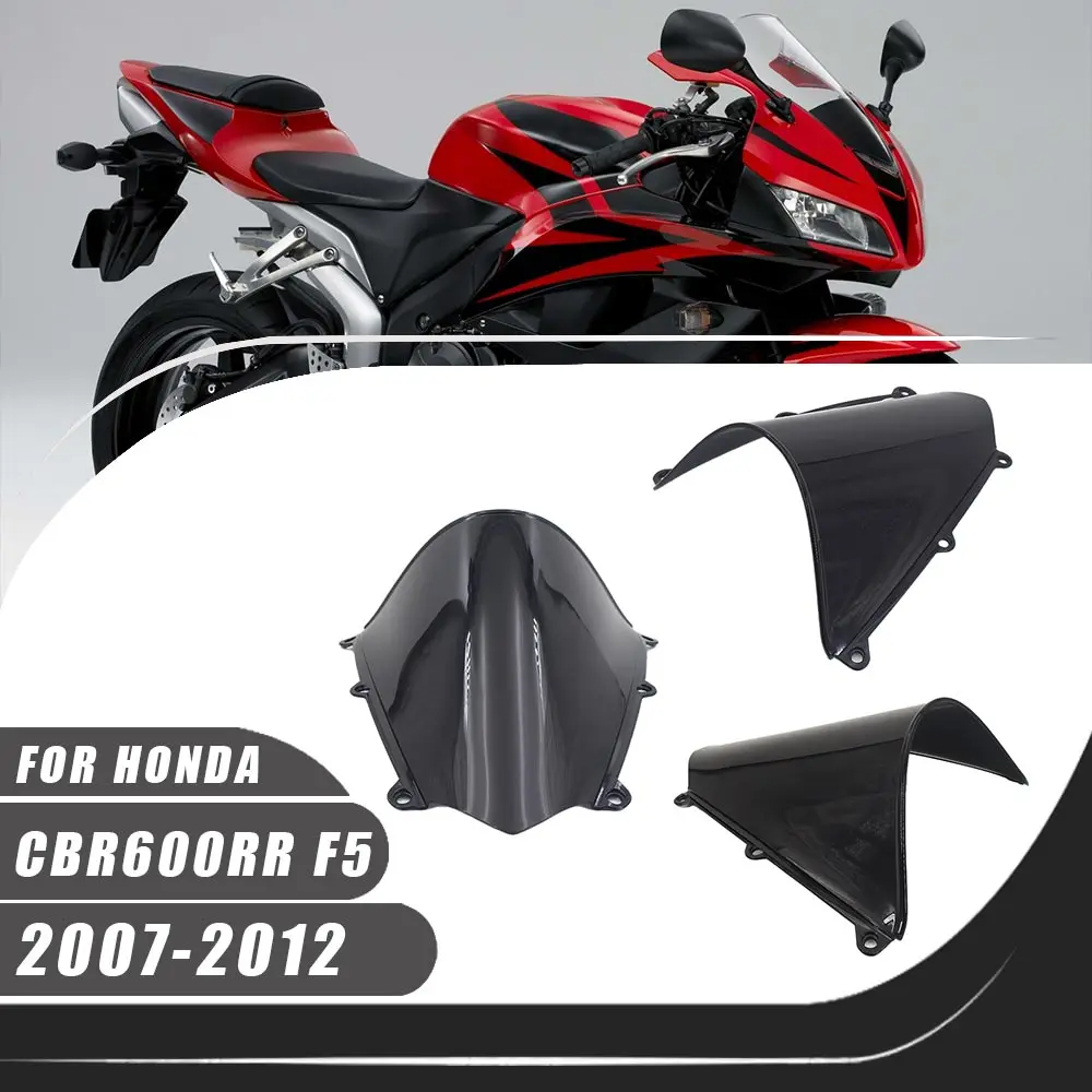 Für Hond&a CBR 600 RR F5 2003 2004 Schwarz Motorrad Windschutzscheibe