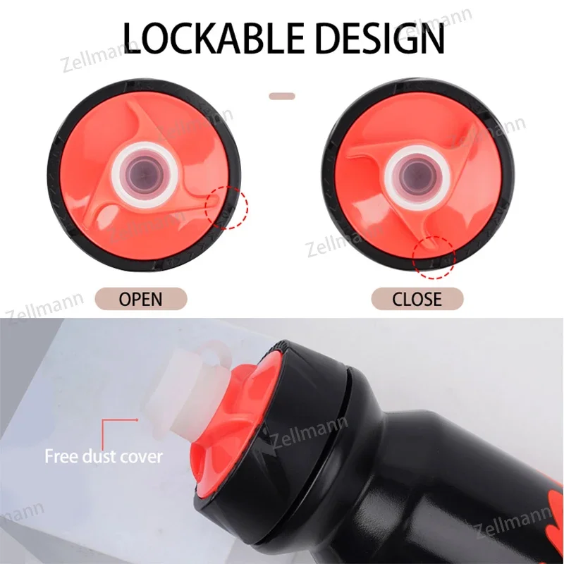 Cycling Bottle Squeeze Bicycle Water Bottle Universal Portable Road Mountain Bike Bottles water bottle bicycle water bottle sports bottle 610ml 710ml Outdoor Sports Cup