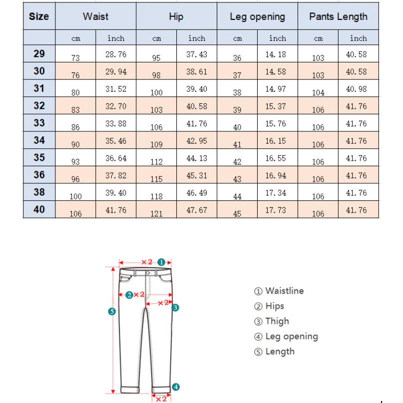 Pants Size Conversion Charts  Sizing Guides for Men  Women