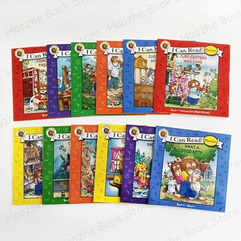 12 libri Il piccolo Ceitter che posso leggere fonetica Libro illustrato in inglese Libro tascabile per bambini Lettura della buonanotte Montessori per bambini