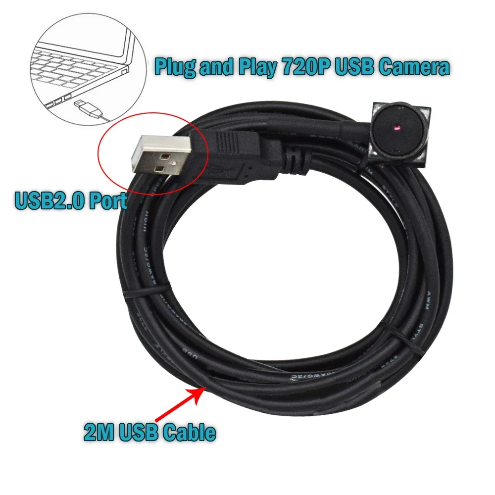 PC webcam pc web camera computer camera PEGATAH Full HD 1080P webcam computer USB camera mini camera with 3.7mm lens CCTV outdoor camcorder security video