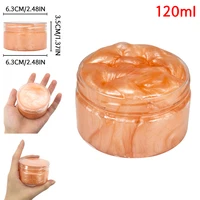 120ml Galaxy Slime Kit Stuffers Gift Toys Snot Clear Slime Stress Relief Toys Putty Party Favors Bubble Slime Christmas Gifts 2