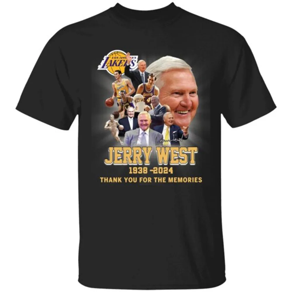 

Jerry West 1938 2024, спасибо за воспоминания, футболка S-5XL CG1093