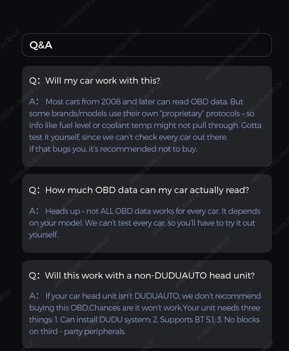 DUDUAUTO BT5.1 V1.5 Auto-OBD-Codeleser Scan-Tool Autoscanner-Diagnosetool unterstützt 9 Protokolle OBDII OBD2 für DUDU-Bildschirme – Detail 9