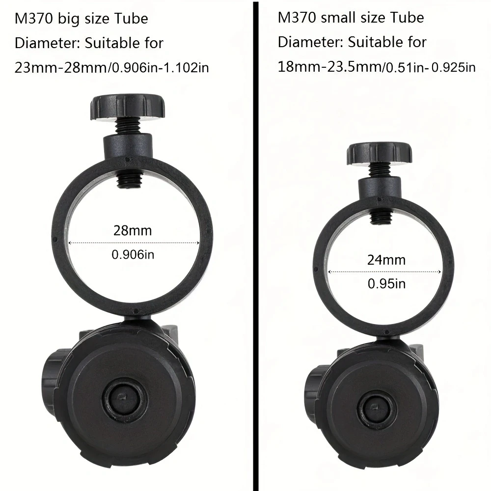 Flashlight Holder 18-28mm 360 degree Angle Adjust