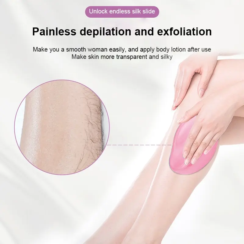 Hair Depilator Manual Hair Grinding Device Hands and Feet Hair Removal Does Not Hurt Skin Foot Calluses Dead Skin