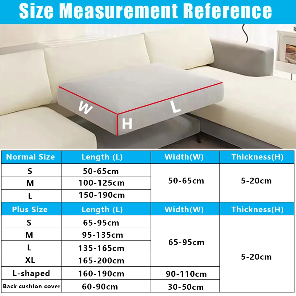 Jacquard Thick Sofa Cover Elastic Polar Fleece Couch Covers for Sofas Living Room Spandex Seat Covers L-shaped Solid Colors Home 3