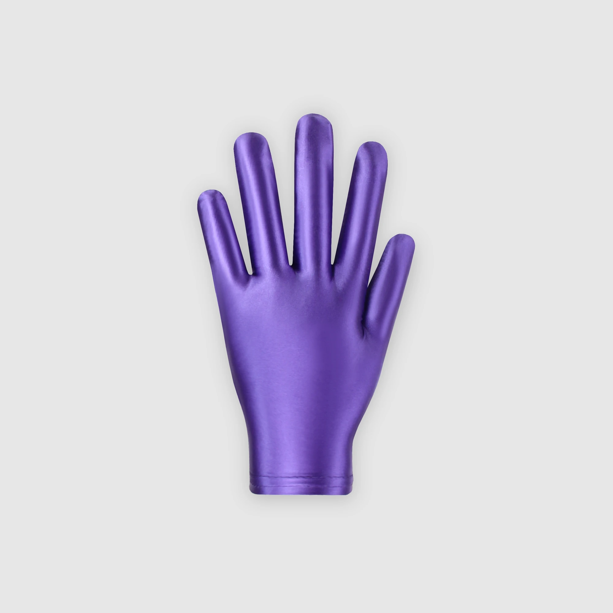 XClocKNYoung satin glossy gloves satin connected finger gloves short high elasticity gloves shiny role-playing dress gloves