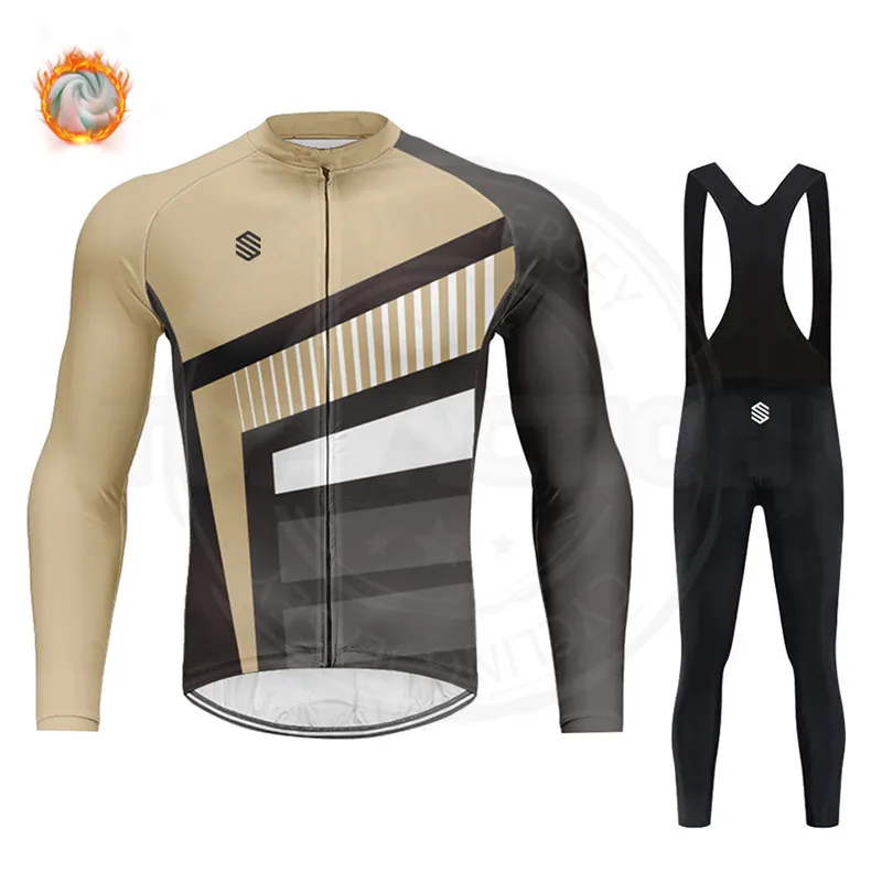 

Комплект зимних флисовых вело-Джерси SirokoTech, велосипедная одежда, одежда для велоспорта, Гоночное оборудование, одежда для велоспорта