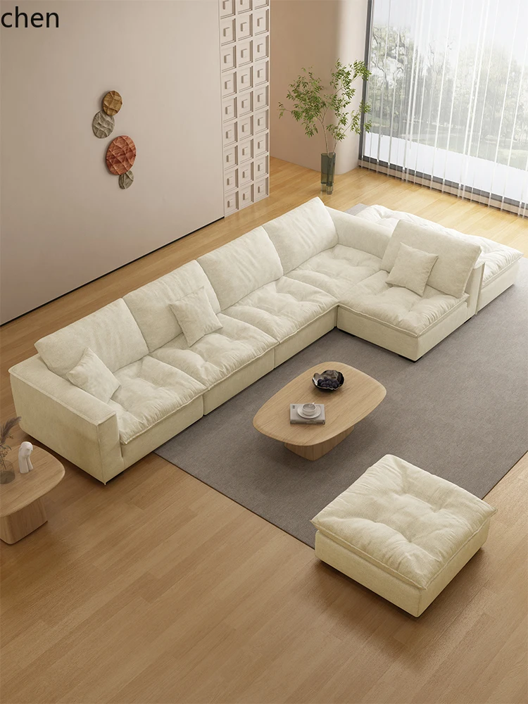 Canapé PYH moderne et minimaliste pour salon, double face, adapté aux appartements grands et petits, entièrement amovible et lavable