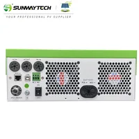 อินเวอร์เตอร์พลังงานแสงอาทิตย์แบบไฮบริดอัจฉริยะสำหรับบ้าน 10KW 3000W 6000W 8000W คลื่นไซน์บริสุทธิ์ MPPT สำหรับแบตเตอรี่ LiFePO4 ระบบออนกริดและออฟกริด 3