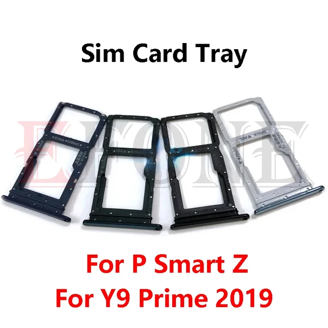 Porta SIM Tray Huawei P Smart 2019 POT-LX3 POT-LX1 Azzurro - Foto 3