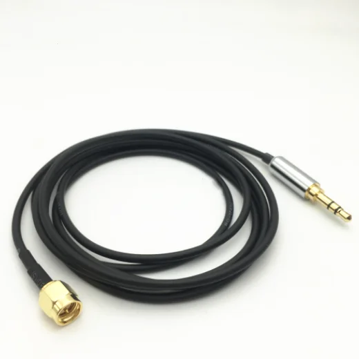 1pc SMA Male to 3.5mm Stereo Male RG174 Pigtail RF Coax Patch Cord 50 Ohm