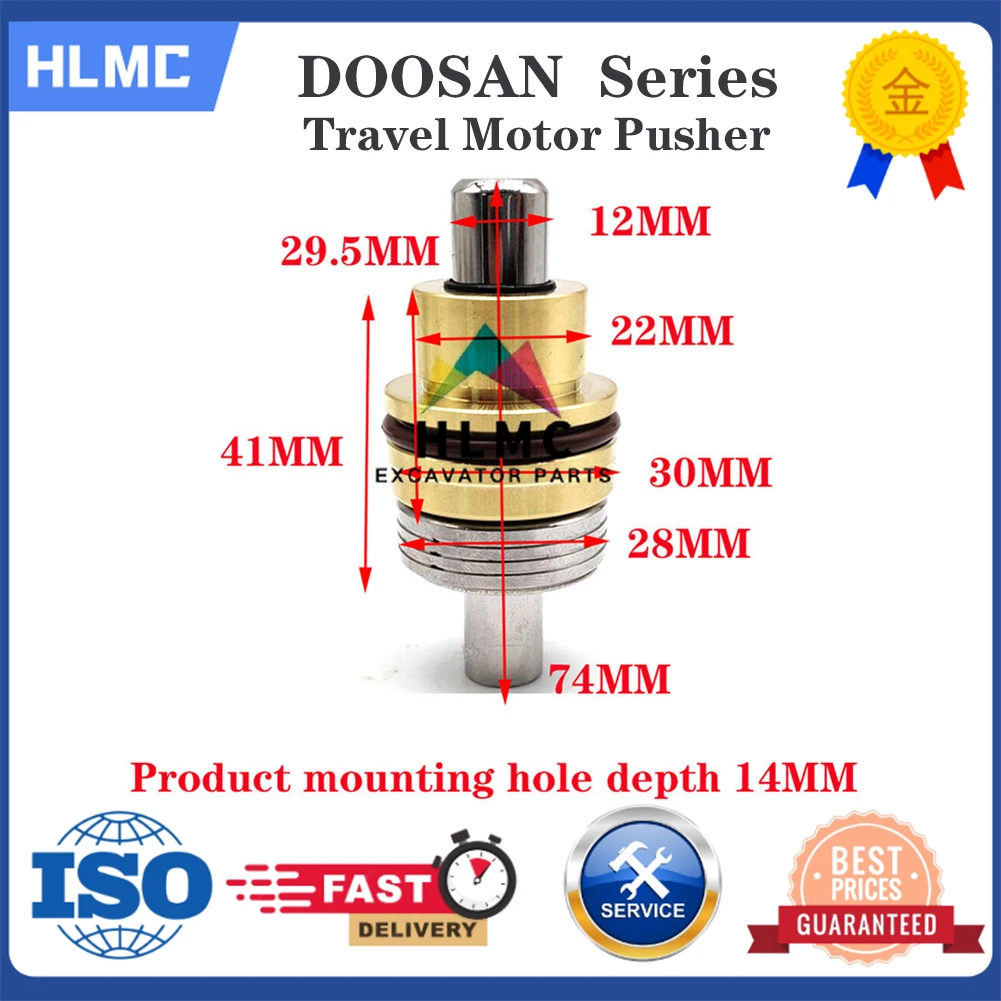 K9006864 PLUG KIT FOOT VALVE Excavator Travel Motor Pusher For DH55/60/215/220/225-5-9-7 R225 305 335 455-5-7-9 excavator travel motor pusher