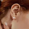 10pc 1pc G23 Titanium Lobe Piercing 4 Prong Zircon Ear Stud Tragus Cartilage Screw Earrings for Men Women Earrings Body Jewelry 6