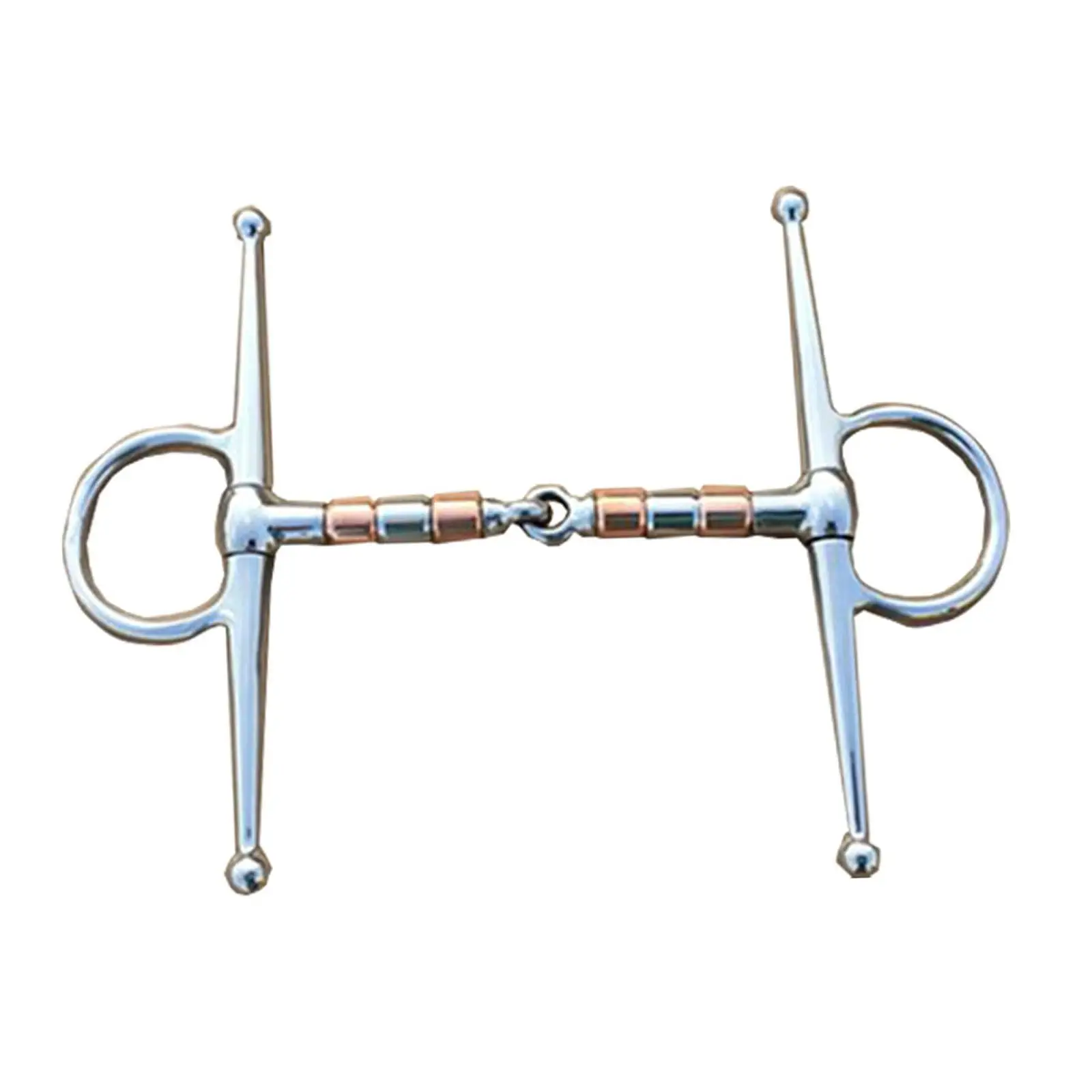 Horse Bit Horse Mouth Piece Equestrian Supplies Larger Rings 