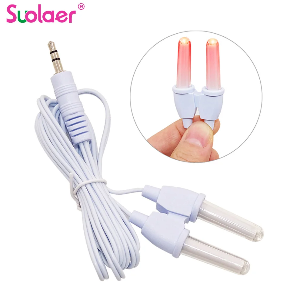 Rhinitis Sinusitis Cure Therapy Cable BioNase Nose Treatment Accessory Massage Wire Low Frequency Pulse Laser Health Care | Красота и