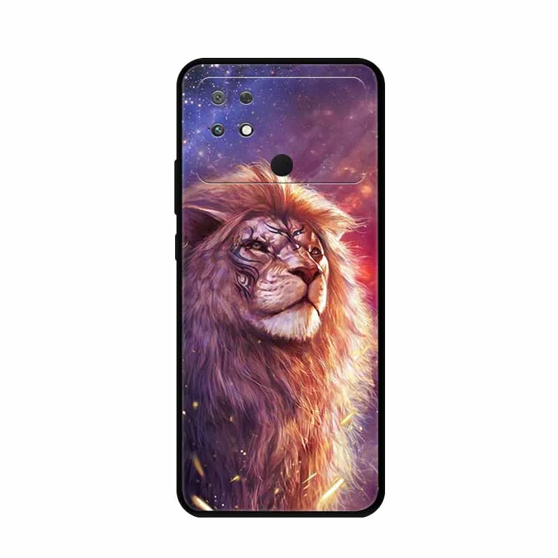 Stylish Soft TPU Silicone Back Cover for Xiaomi Poco C40 - Fashionable Protection Bumper Case