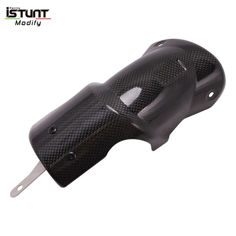 Really Carbon Fiber For BMW S1000R S1000RR R1200GS 2010 - 2017 2018 Motorcycle Heat Shield Shell Escape Muffler Protector Cover - Image 5