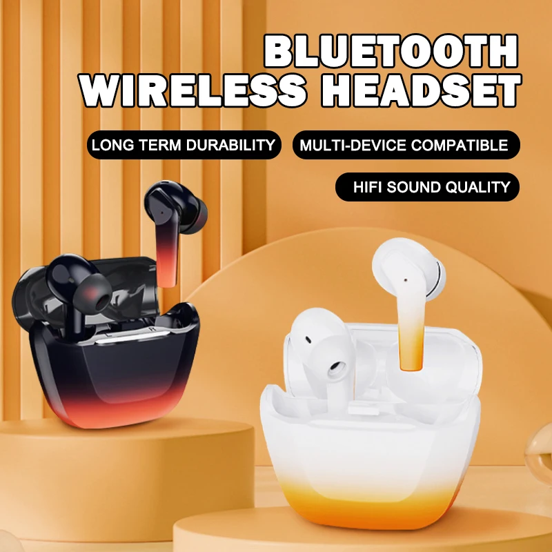 

In-ear Noise-cancelling Earphone Bluetooth Headset 5.3 Wireless Tws Fashion Long-lasting HD Sports Headset for Xiaomi Huawei