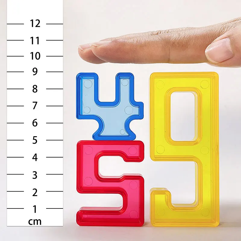 Children Transparent Digital Math Toys Montessori Logical Thinking Number Game Arithmetic Operation Learning Educational Toys educational toys math toys