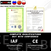 ที่ดีที่สุดคุณภาพความแม่นยําสูง 0.005mm Linear Scale ABZ 5 ไมครอน DRO Encoder 450 500 550 600 650 700 750 800 มม.Optical ตะแกรงไม้บรรทัด 6