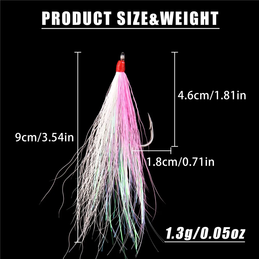 Bucktail Rig Bucktail Jig With Gulp John Skinner Bucktail Rig Fish