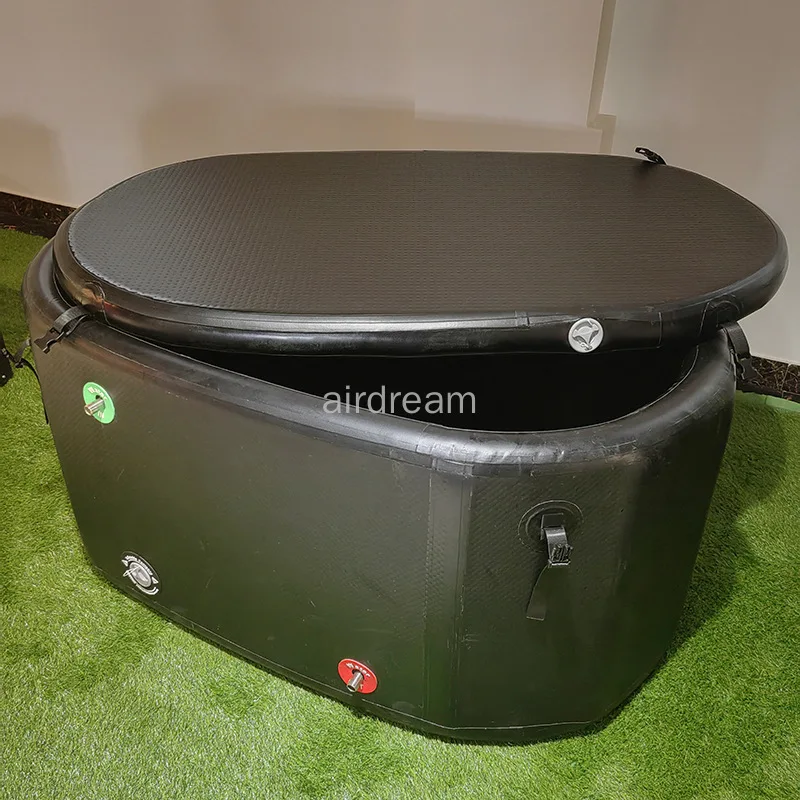 Eisbadwanne 105cm Mit Deckel - Kältetherapie Für Sportler