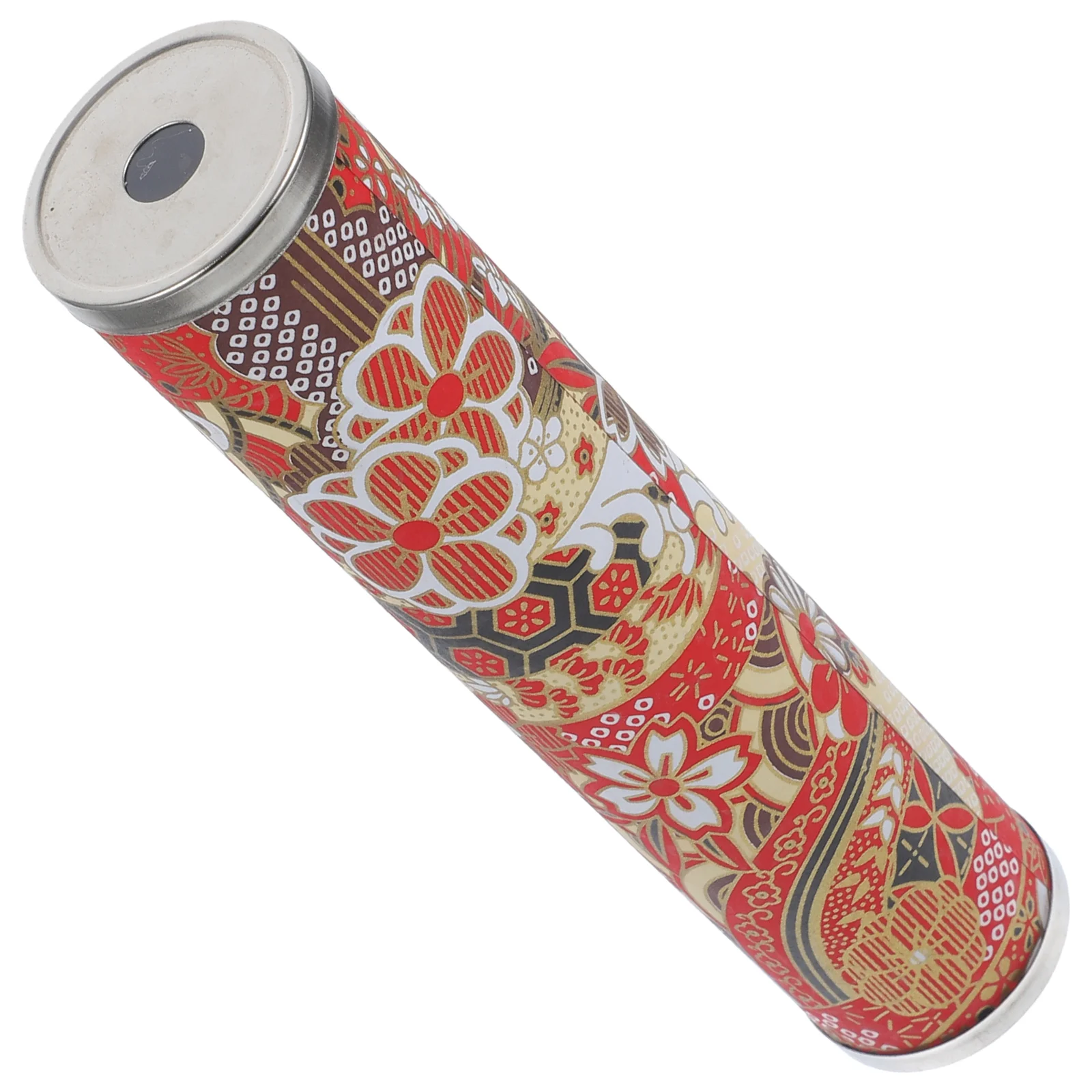 

Japanese Style Kaleidoscope With Metal Cover Toy Special Paper (Random Color)
