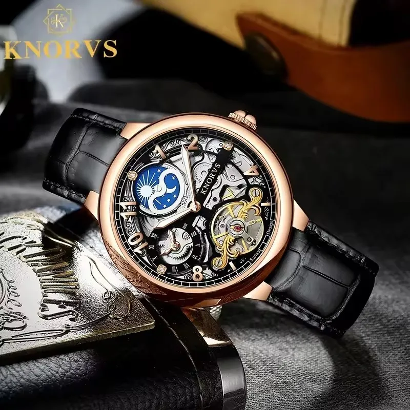 High Quality Automatic With Winding Men Winner Mechanical Wristwatch Machine Watch Classic Wrist Watches For Elegant Man