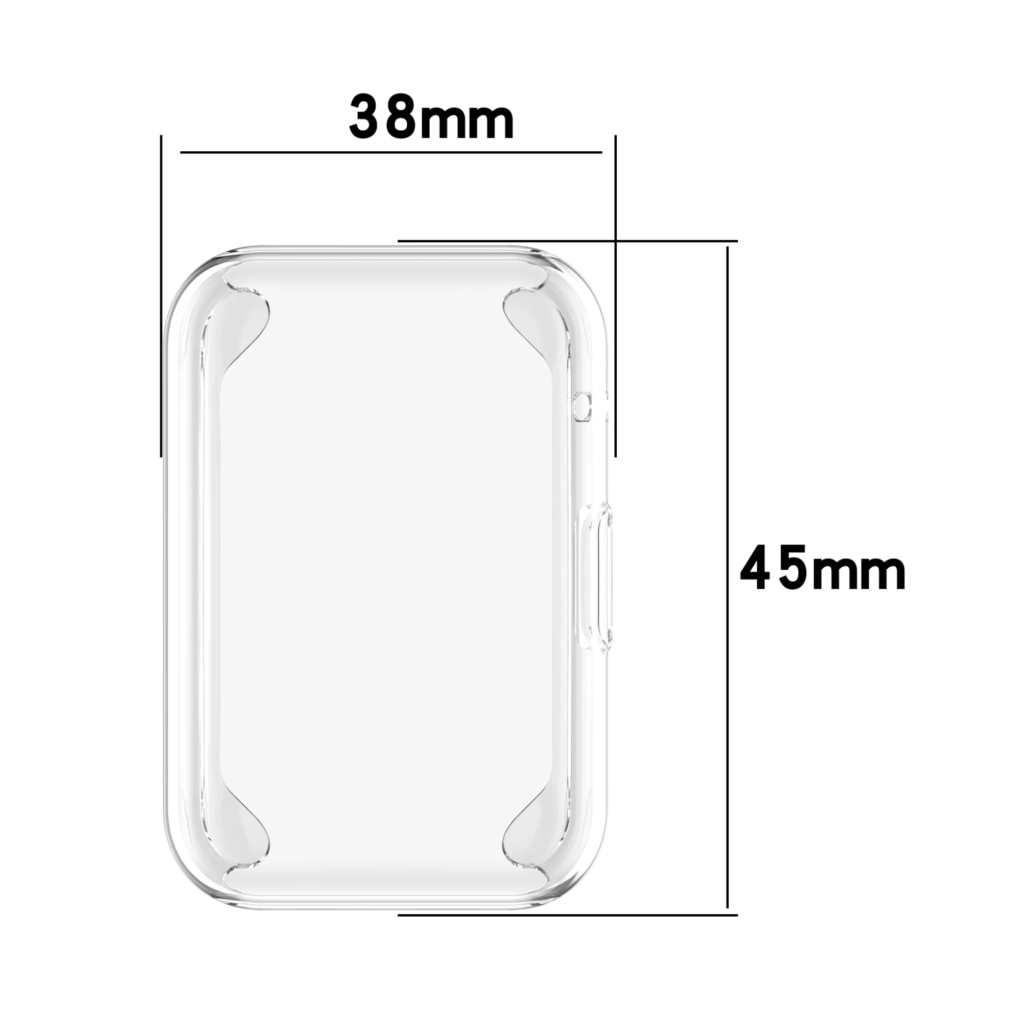 Enhanced TPU Protective Case with Full Screen Protector - Bumper Cover