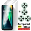 8To1 Glass for Xiaomi Poco C75 4G Screen Protector Tempered Glass Case Poko Little PocoC75 C 75 75C NFC 2024 Camera Protect Glas 1