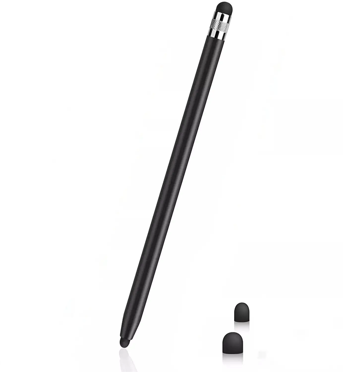 Touch Pen For Tablet Universal Pencil Capacitive Stylus Double Dual Silicone Head For iPad Android Smart Phone 2