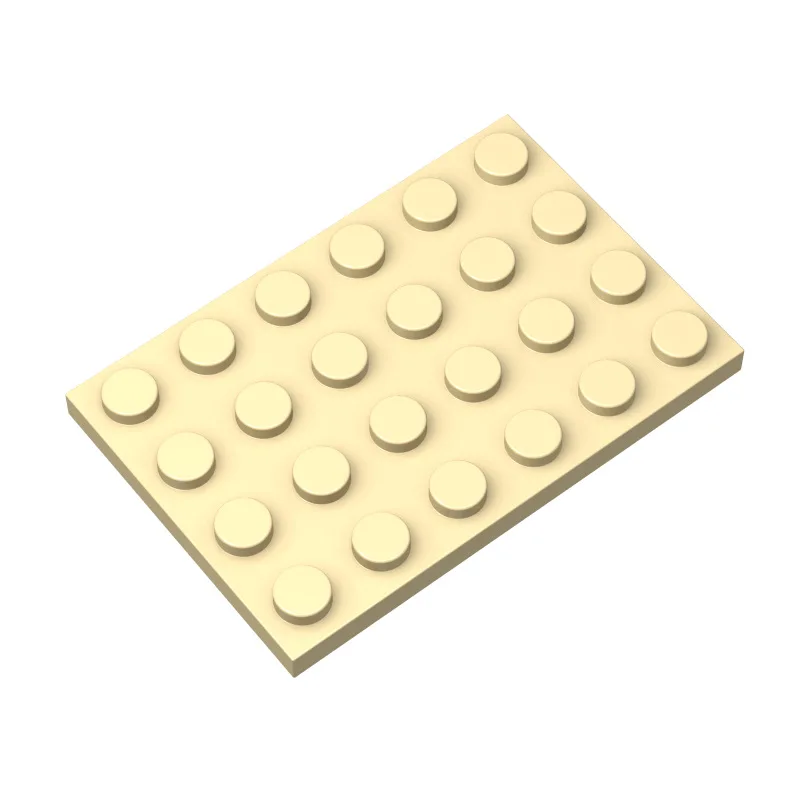 10 Stück 3032 Platte 4 x 6 Ziegelsammlungen Bulk Modular GBC Spielzeug für technische MOC Set Gebäude Blöcke – Detail 4