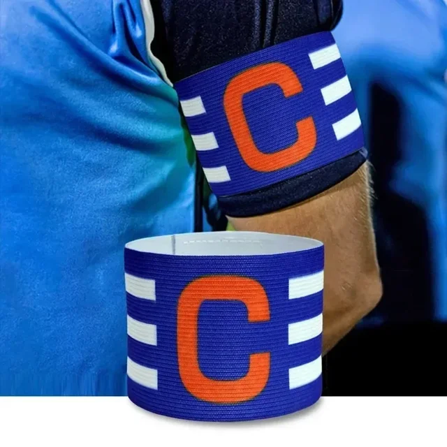 Soccer Captain Armband for Children Adults Adjustable Football Training Soccer Leader Arm Band Bracelet Football Accessories 6
