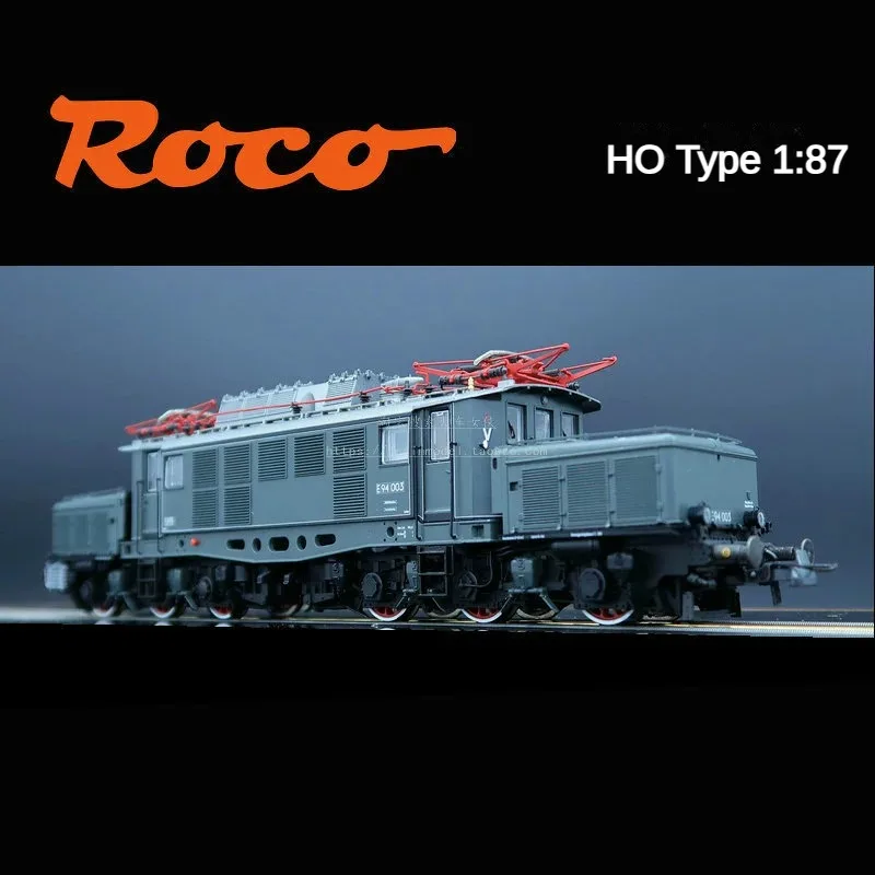 

Модель поезда ROCO 1/87 71354 E94 с большим крокодиловым электрическим цифровым звуковым эффектом, модель поезда второго поколения DRB