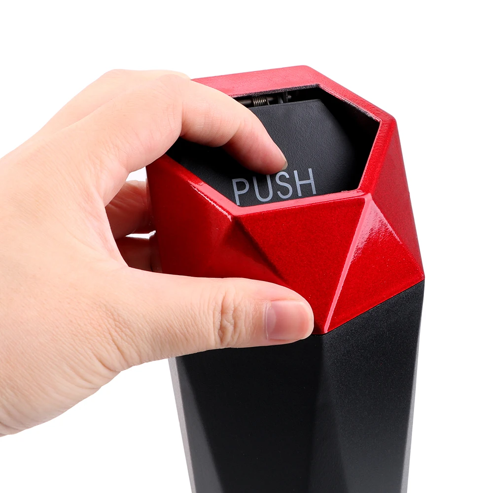 Leak-proof Auto Trash Bin Car Trash Can Mini Garbage Bin Portable Dustbin with Lid For Automotive Car Home Bedroom Office