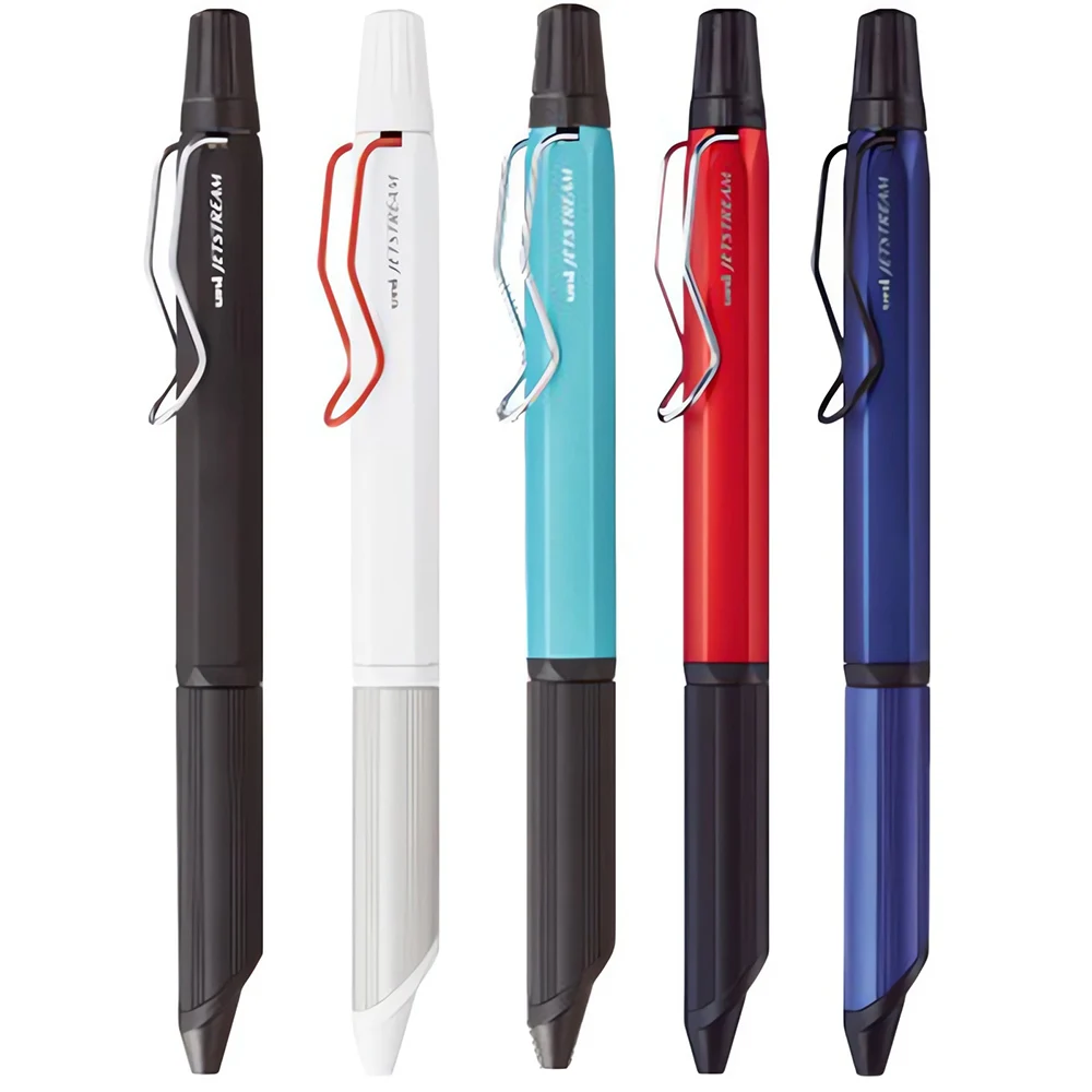 일본 UNI JETSTREAM 삼색 볼펜, SXE3-2503 0.28mm, 사무실 액세서리, 학생용품, 학교 문구 젤 펜