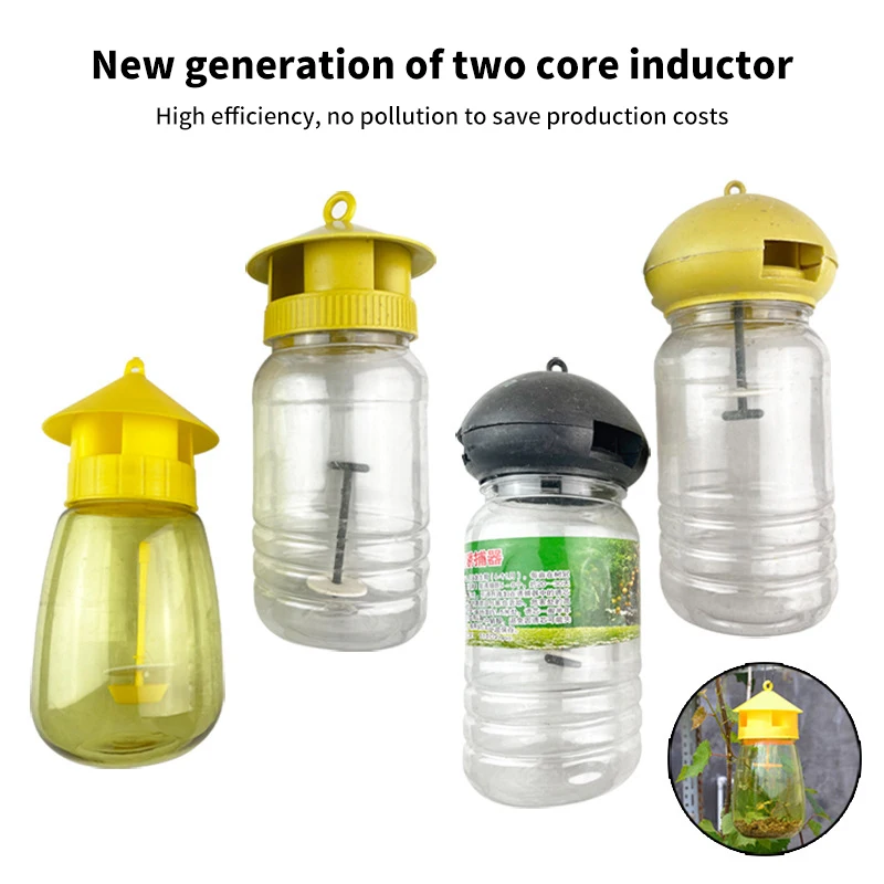 Trappola Per Mosche Di Frutta In Plastica Killer Drosophila Trap Anti Fly Fruit Fly Killer Catcher Trappola Per Insetti Da Frutteto Controllo Dei Para